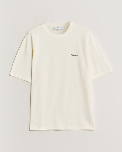 Palmes Stitch T-Shirt Off White – White
