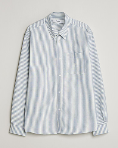 Palmes Deuce Oxford Shirt Light Blue Stripe – Blue