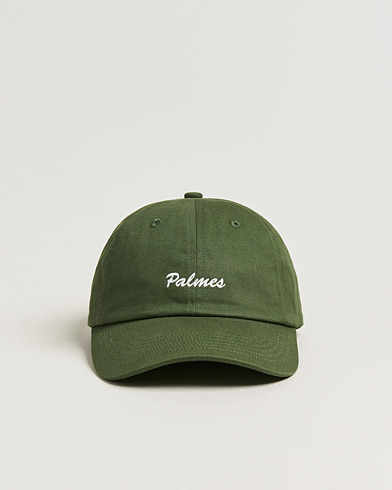 Palmes Stitch 6-Panel Cap Dark Green – Green