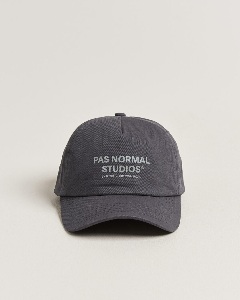 Pas Normal Studios Off Race Cotton Cap Dark Navy – Blue