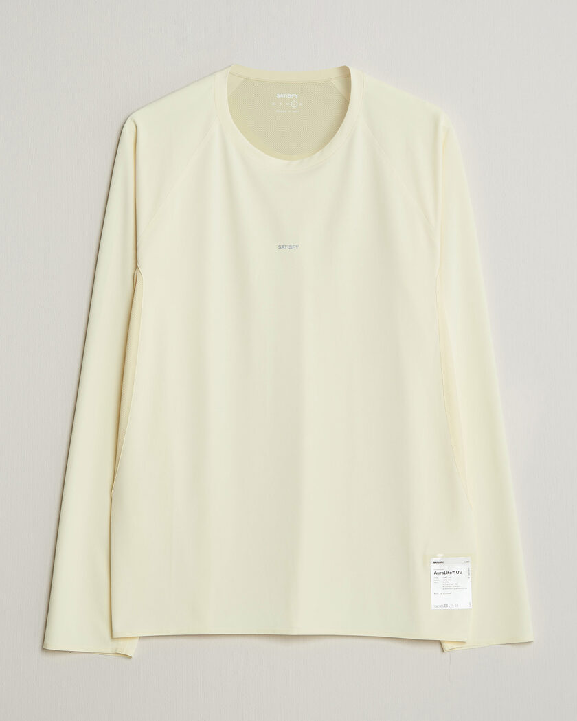 Satisfy AuraLite UV Long Sleeve T-Shirt Transparent Yellow – Yellow
