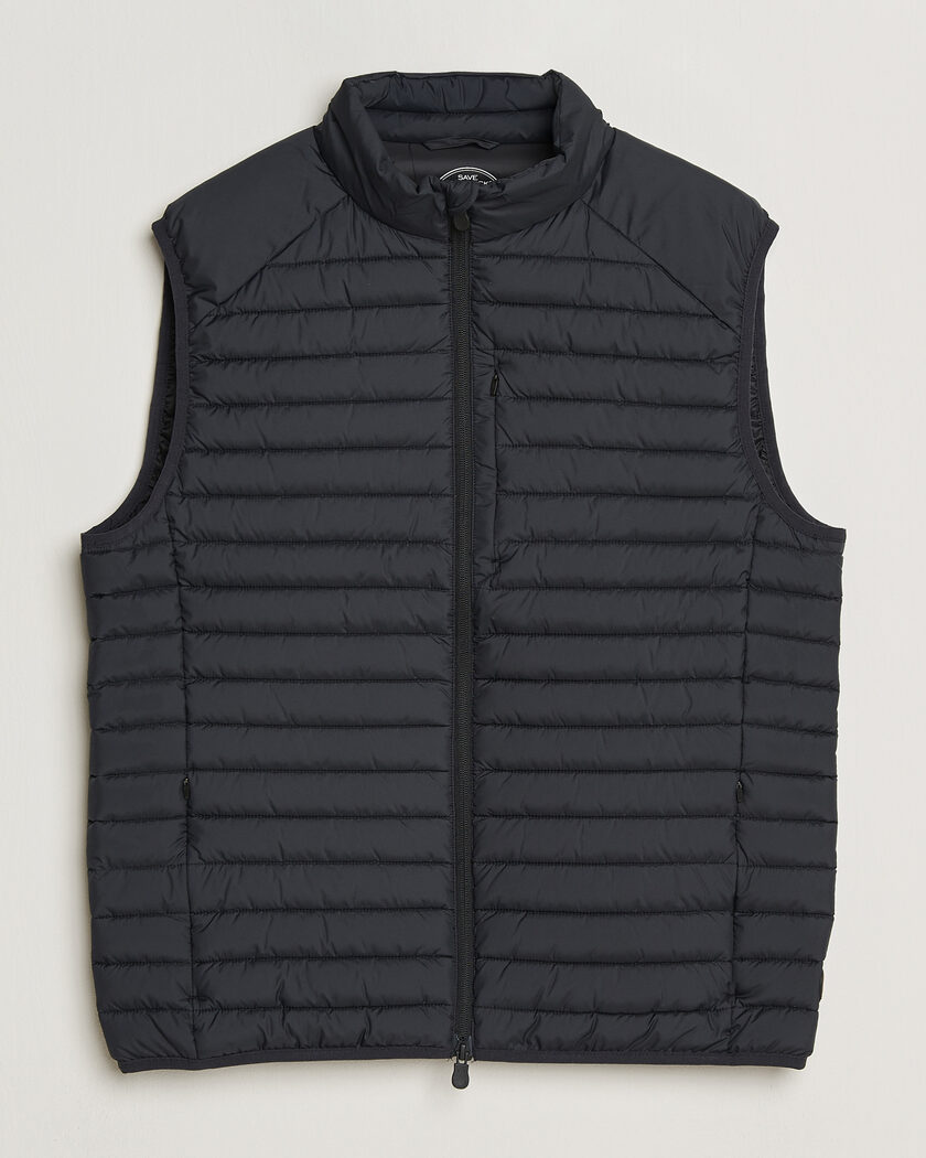 Save The Duck Dave Lightweight Padded Vest Black – Black