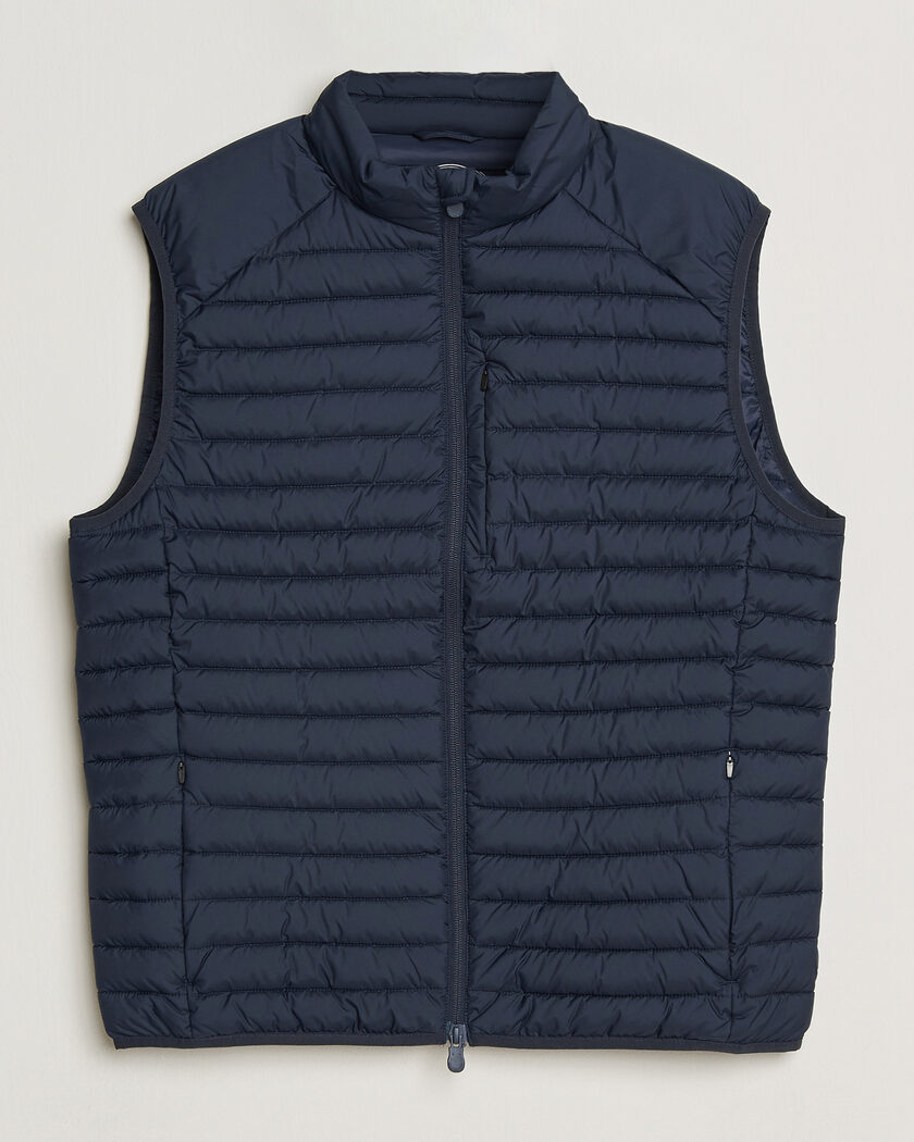 Save The Duck Dave Lightweight Padded Vest Navy Blue – Blue