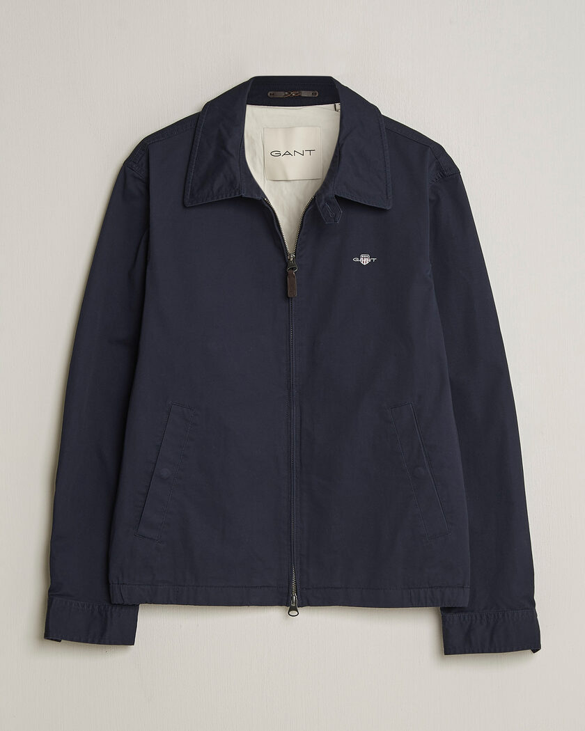 Fred Perry Brentham Jacket Navy at CareOfCarl.com