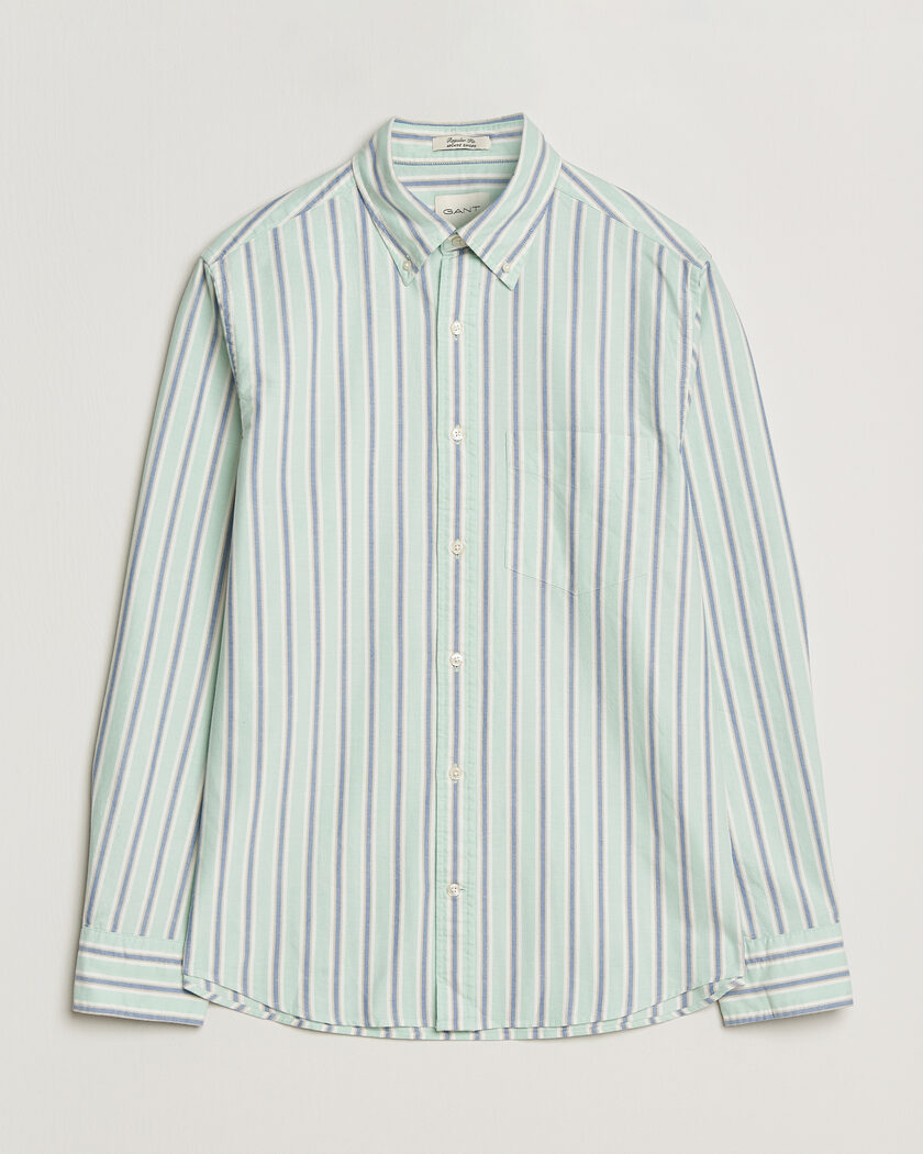 GANT Regluar Fit Archive Oxford Shirt Washed Turquoise – Green