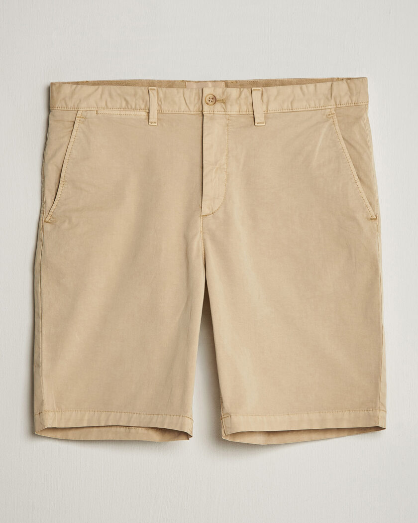 RRL Officers Flat Shorts New Military Khaki at CareOfCarl.com