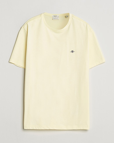 Gant The Original T-Shirt Vanilla Yellow – Yellow