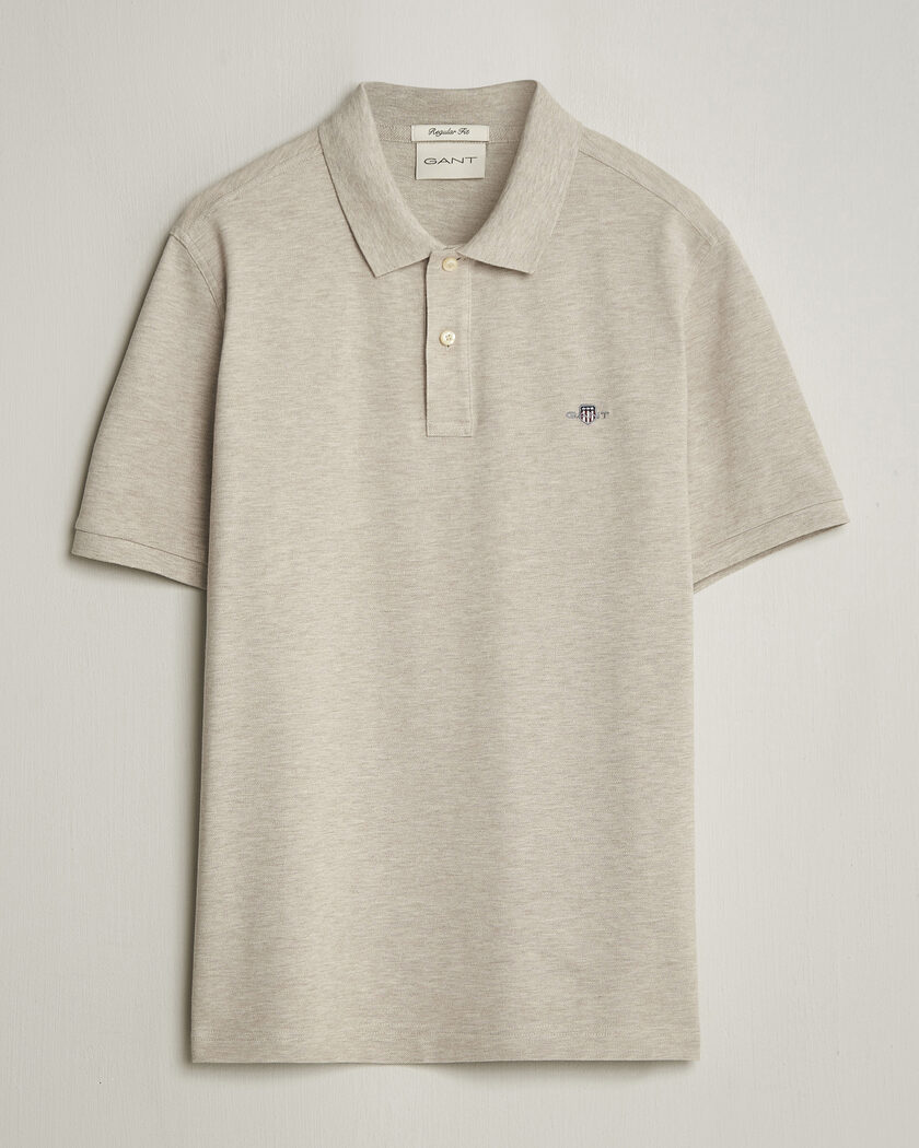 Gant The Original Polo Oat Melange – Beige