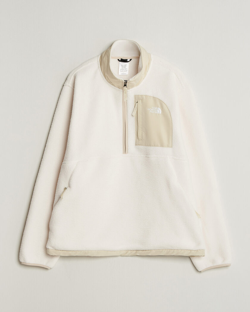The North Face Yumiori Fleece Half Zip White Dune – White
