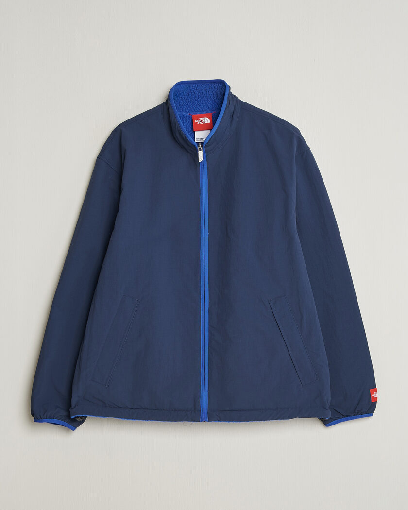 The North Face Red Box Reversible Fleece Jacket Summit Navy – Blue
