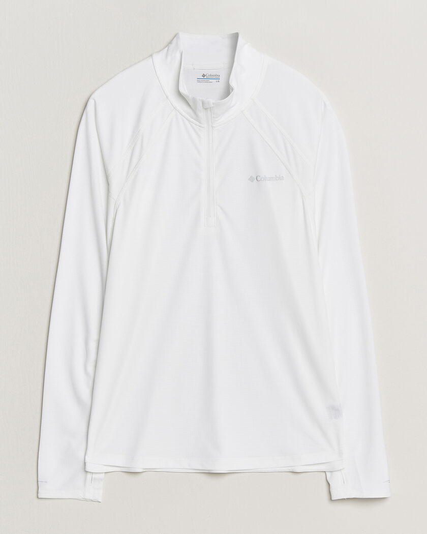 Columbia Stealth Spring Half-Zip T-Shirt White – White