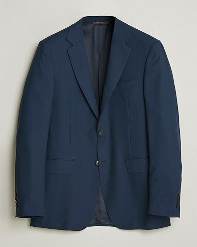 Boglioli K Jacket Houndstooth Wool Blazer Brown at CareOfCarl.com