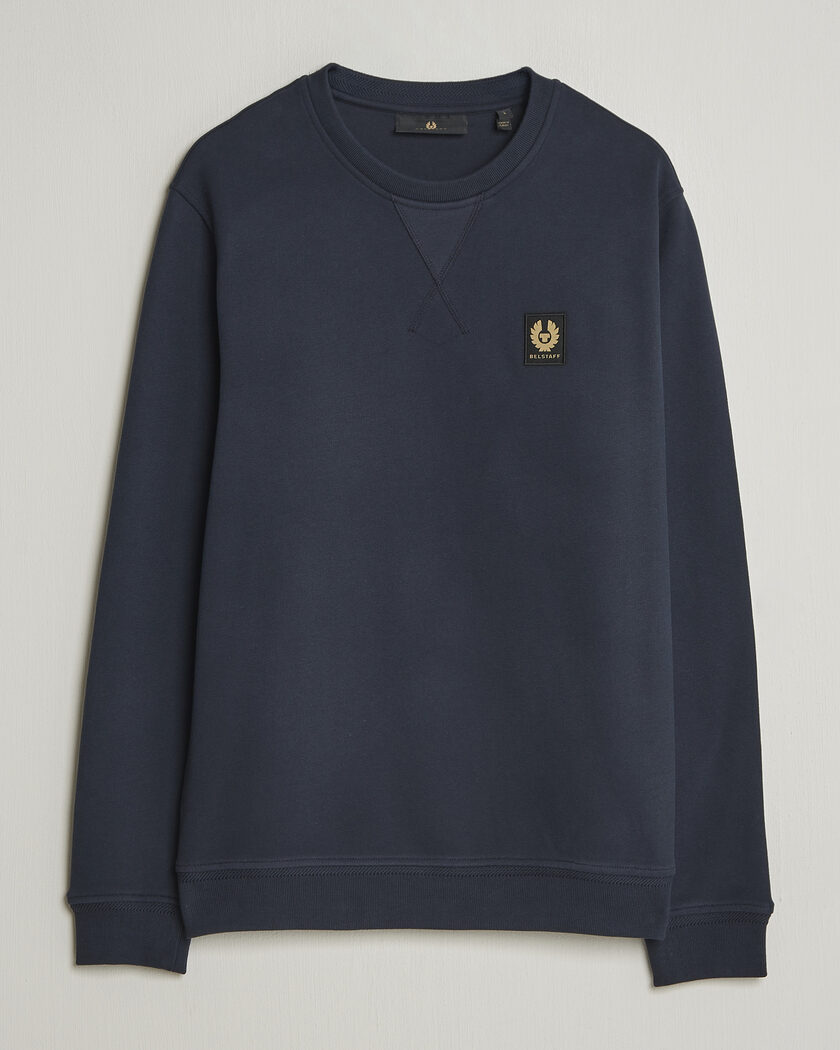 Lacoste Crew Neck Sweatshirt Navy Blue at CareOfCarl.com