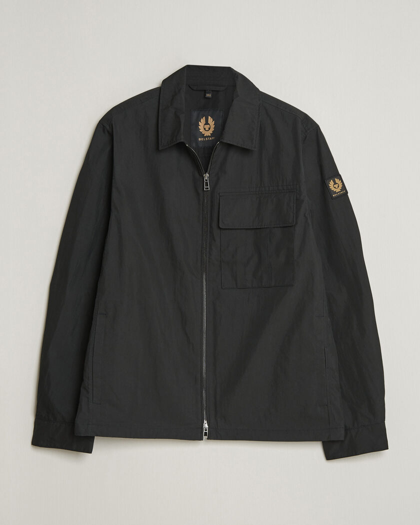 Belstaff Cargo Overshirt Black – Black