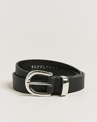 Sunflower Simple Belt Black – Black