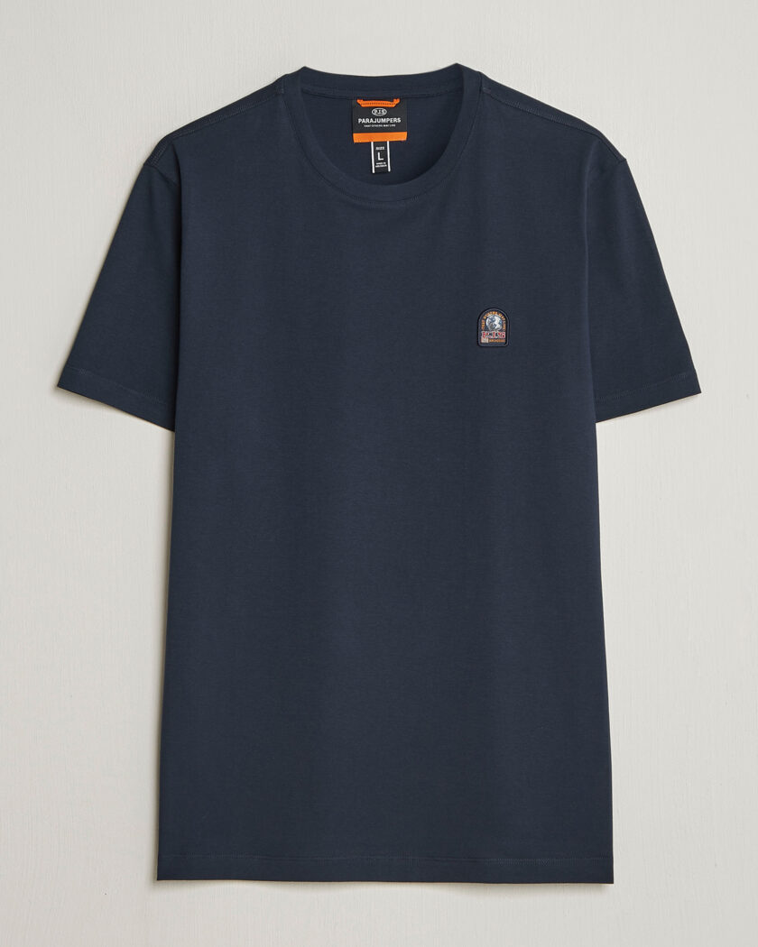 Parajumpers Patch Crew Neck T-Shirt Navy – Blue