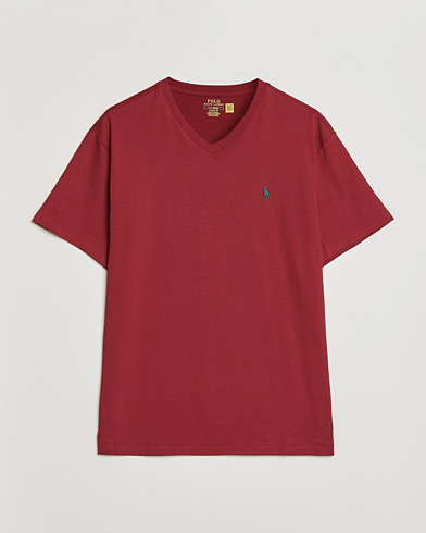Polo Ralph Lauren Crew Neck T-Shirt Heritage Red – Red