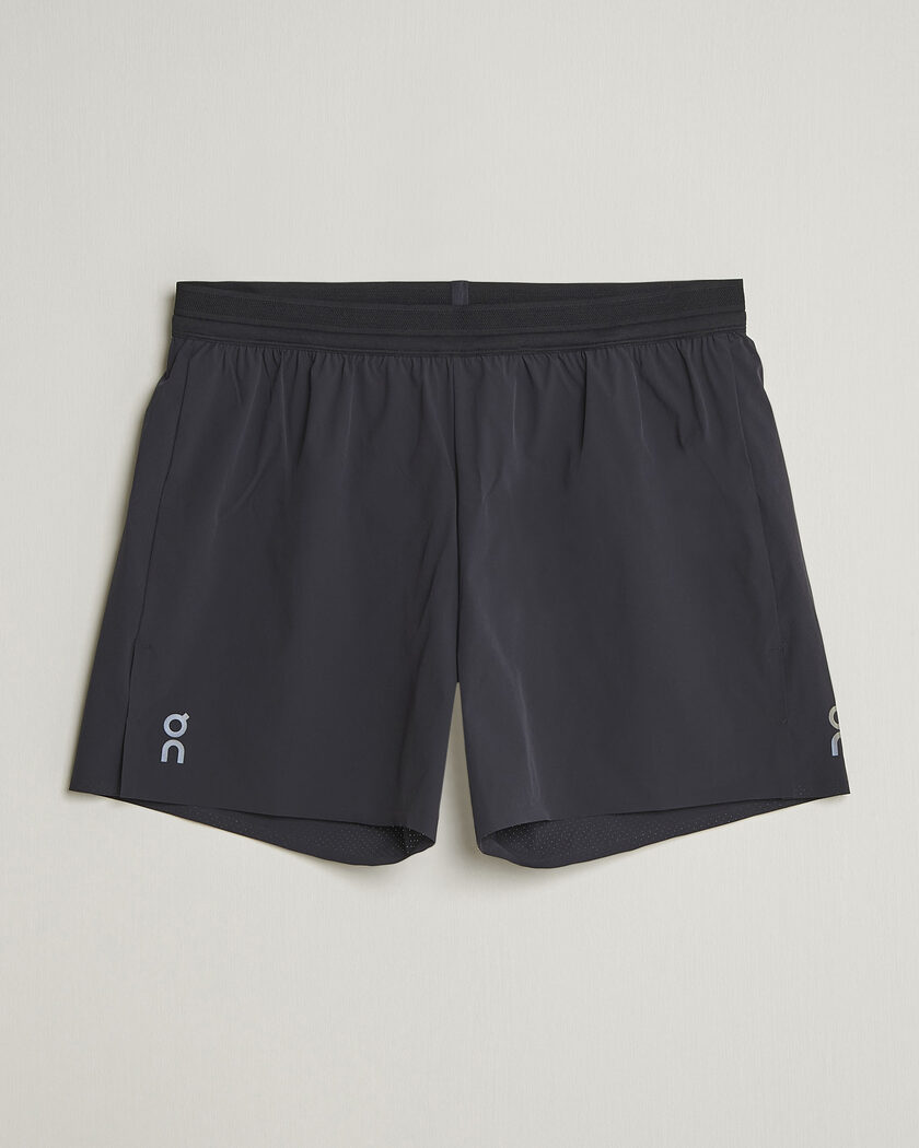 On 5 Inch Performance Shorts Black – Black