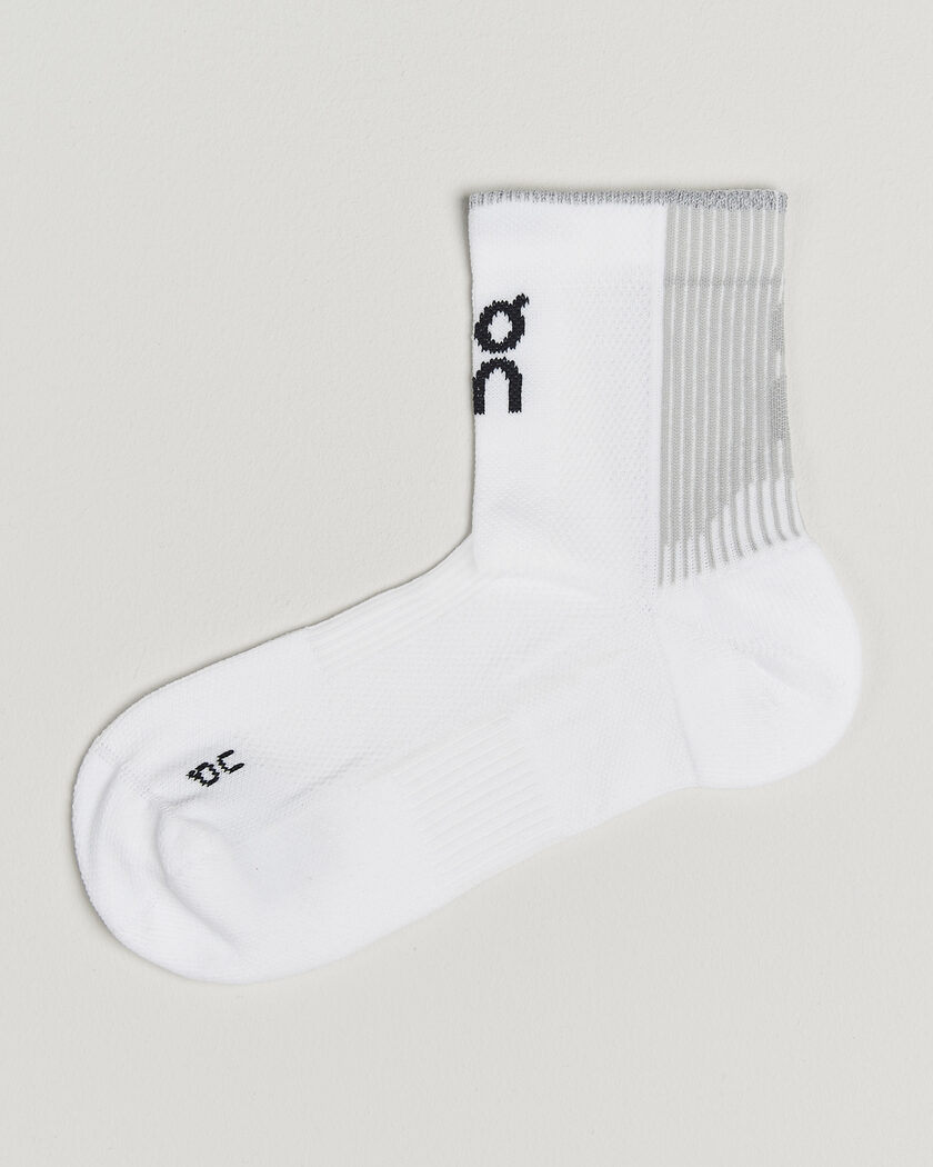 On Performance Run Sock Mid White – White
