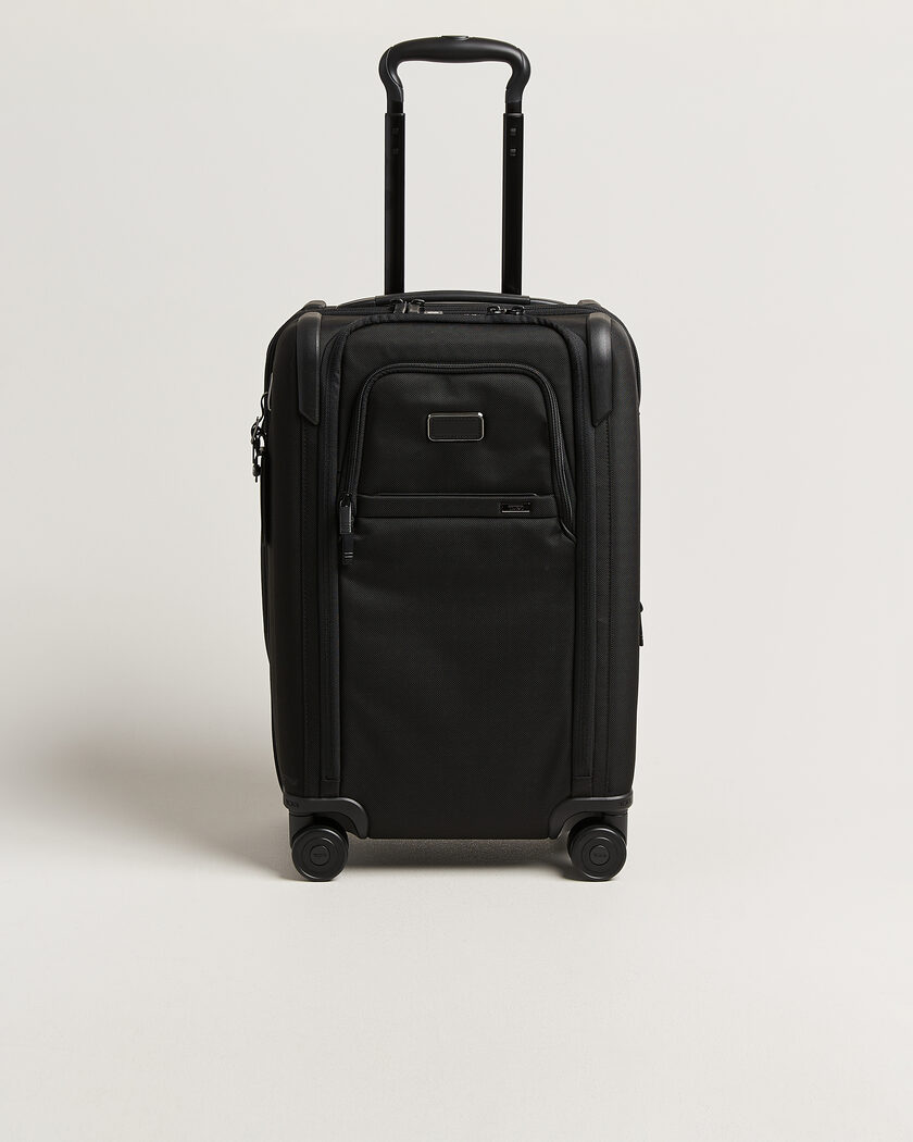 TUMI Alpha 4 Dual Access Expansion Cross Over Black – Black