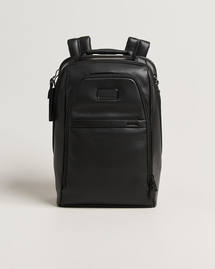 TUMI Alpha 3 Slim Backpack Black at CareOfCarl.com