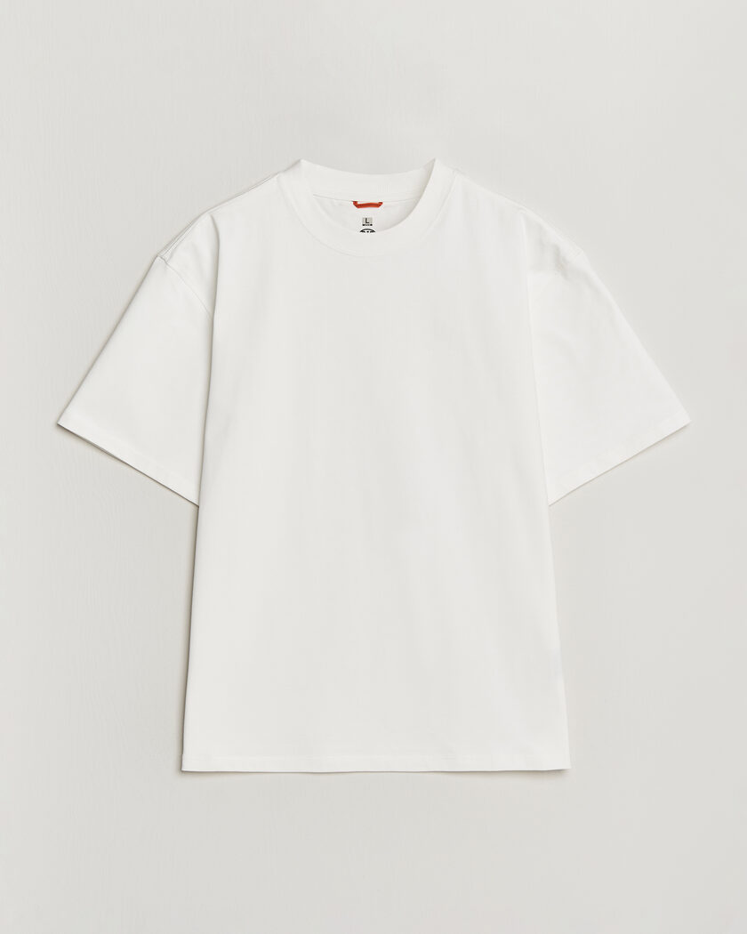Zimmerli of Switzerland Sea Island Cotton V-Neck T-Shirt White at