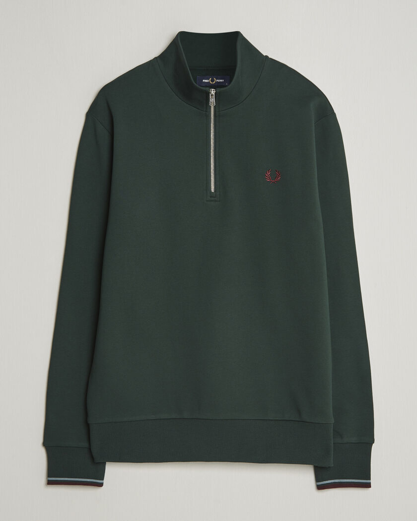 Colorful Standard Classic Organic Half-Zip Midnight Forest at
