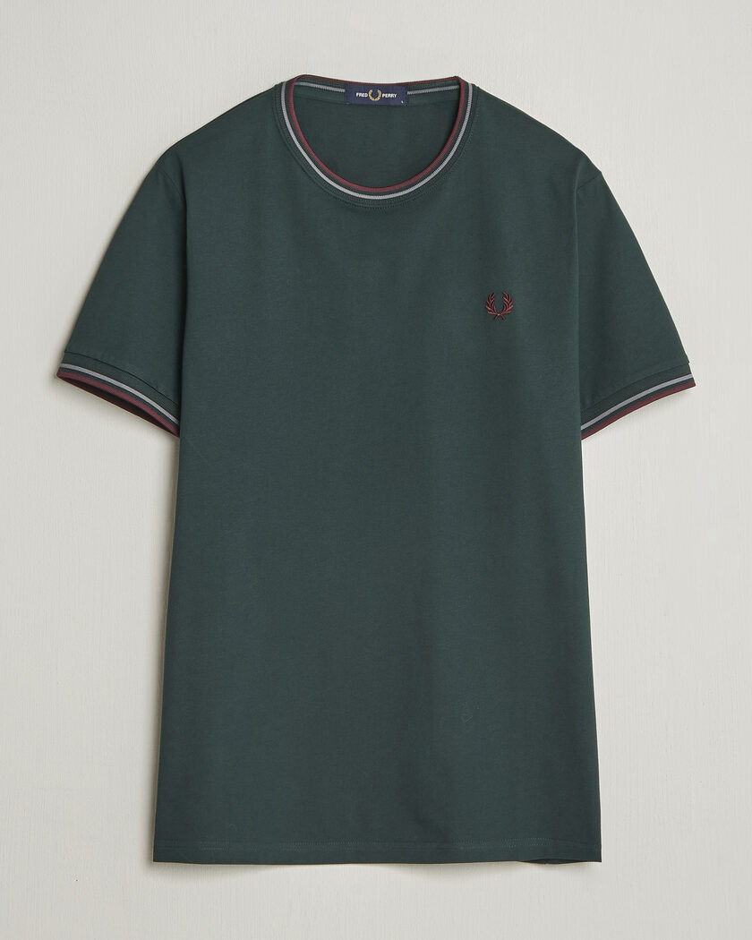 Fred Perry Twin Tipped T-Shirt Grassroots Green – Green