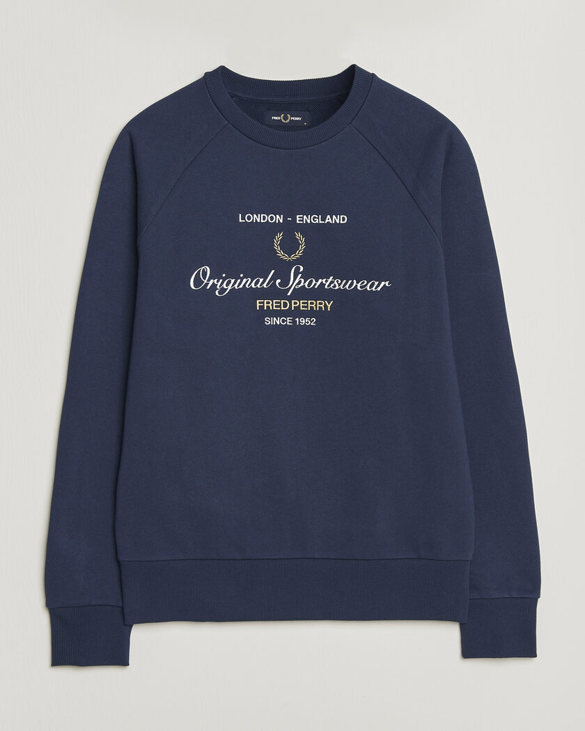 A.P.C. Rue Madame Sweatshirt Dark Navy at CareOfCarl.com
