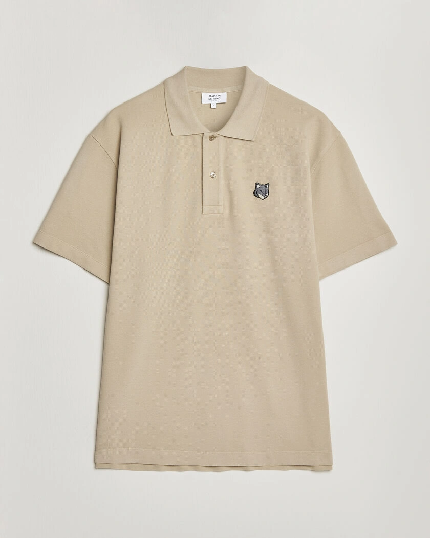 Maison Kitsuné Bold Fox Head Polo Tea Leaf – Green