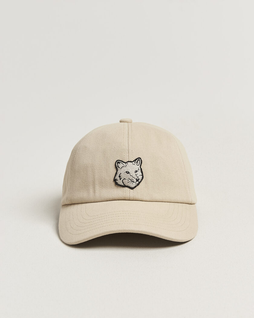 Maison Kitsuné Tonal Fox Head Cap Tea Leaf – Green