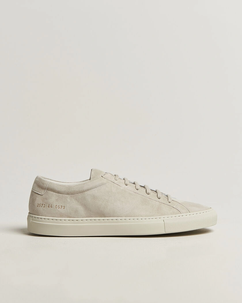 Common Projects Original Achilles Suede Sneaker Light Grey – Grey