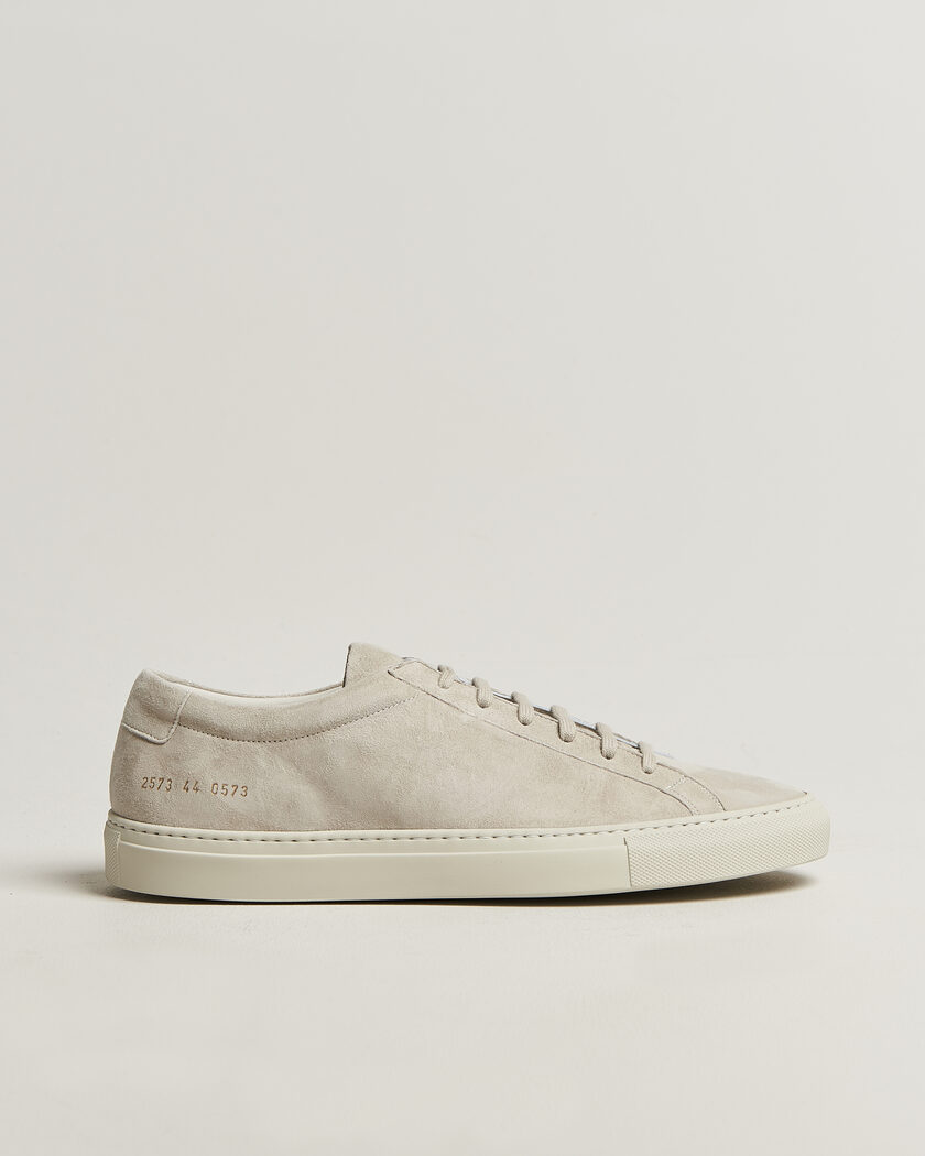 Common Projects Original Achilles Suede Sneaker Light Grey – Grey