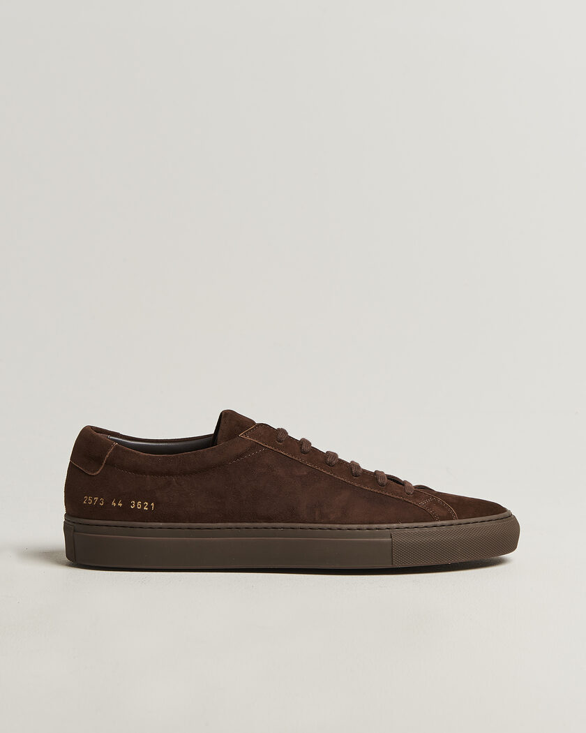 Common Projects Original Achilles Suede Sneaker Brown – Brown