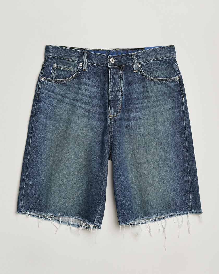 HUGO Mason Denim Shorts Medium Blue – Blue