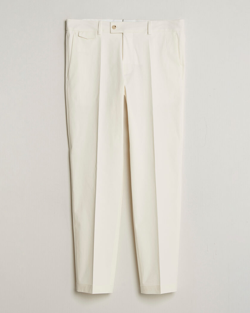 Polo Ralph Lauren Bedford Cotton/Linen Straight Fit Pants White at