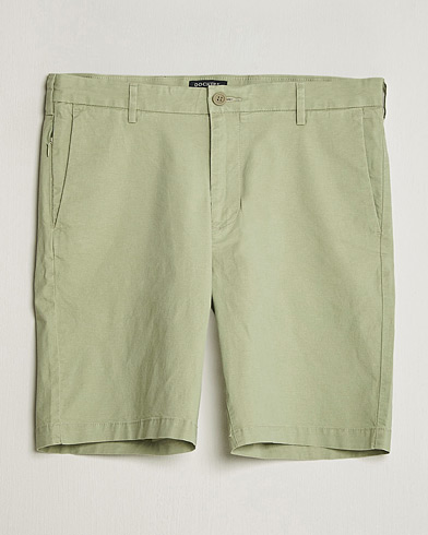 Dockers Slim Cotton/Linen Shorts Tea – Green
