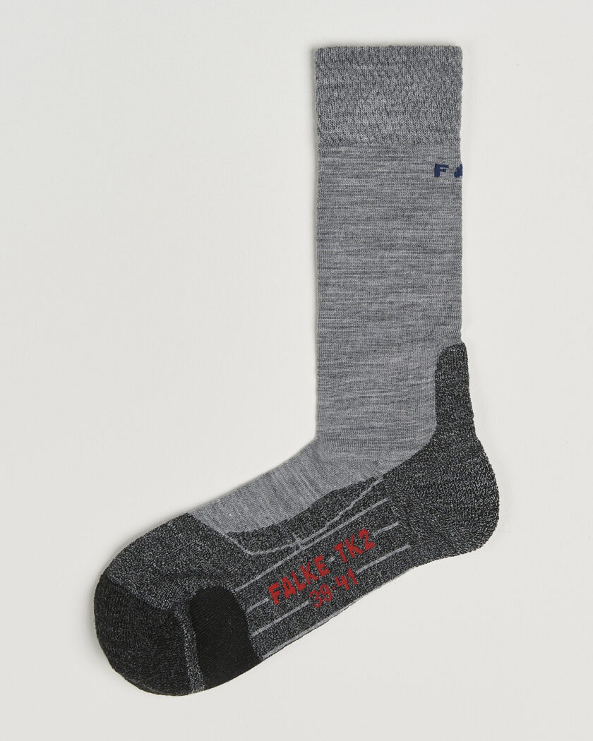 Falke Sport TK2 Explore Melange Trekking Socks Grey Mel – Grey