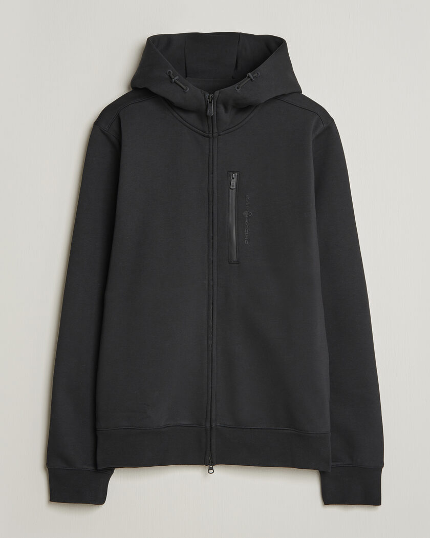 Sail Racing Bowman Monochrome Full Zip Hoodie Carbon – Black