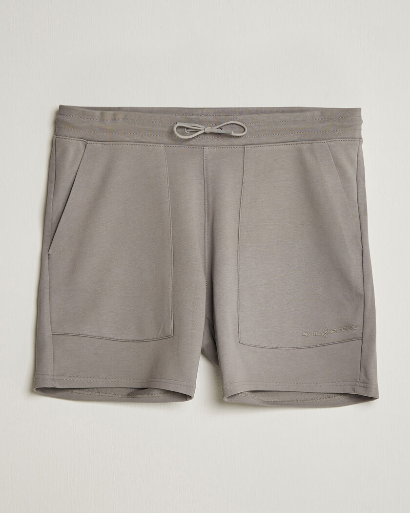 Sail Racing Bowman Monochrome Sweatshorts Oyster – Grey