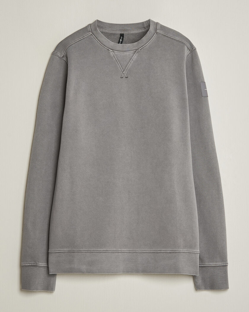 Thom Browne Classic 4 Bar Loopback Sweatshirt Dark Grey at