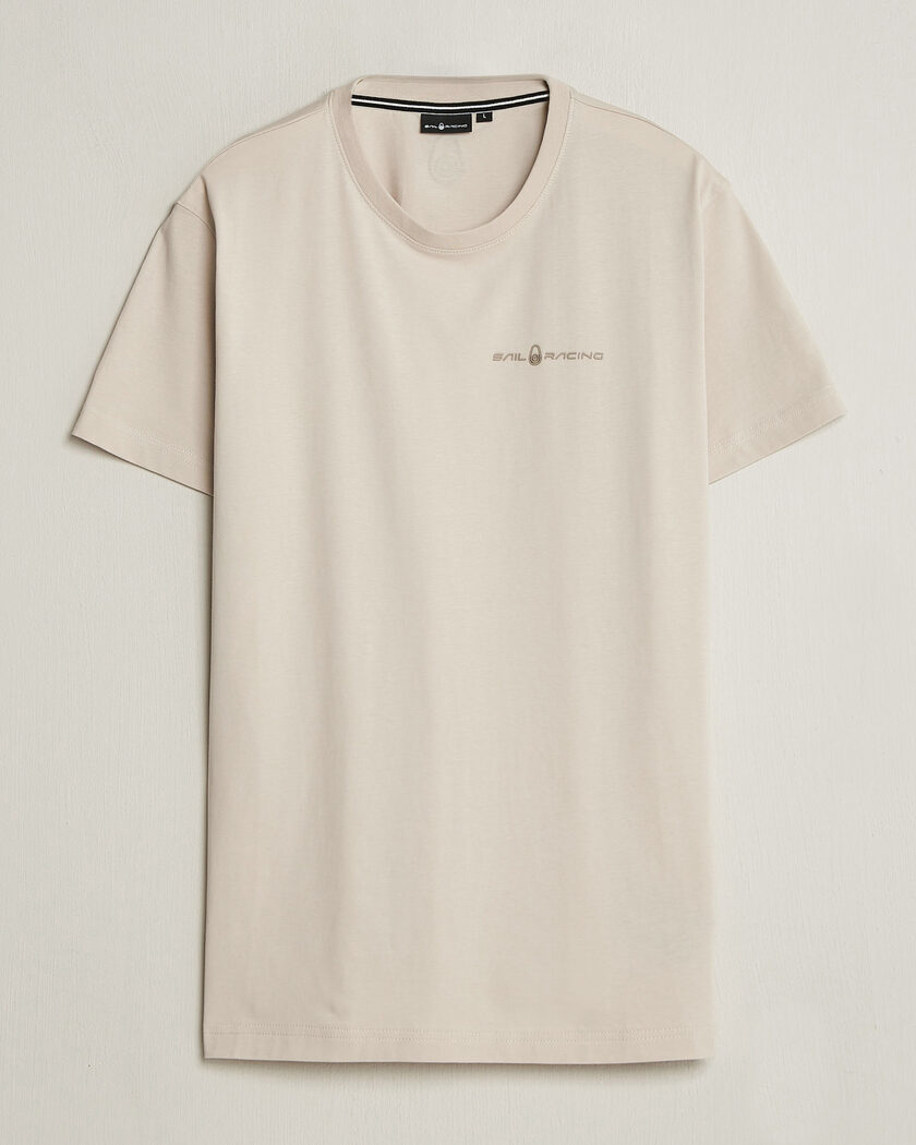 Sail Racing Bowman Crew Neck T-Shirt Ecru – White