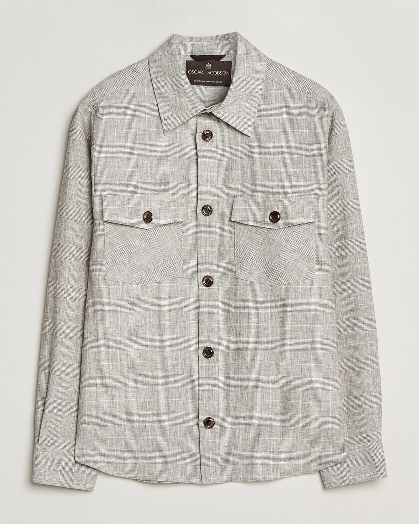 A Day's March Original Herringbone Overshirt Desert Taupe at