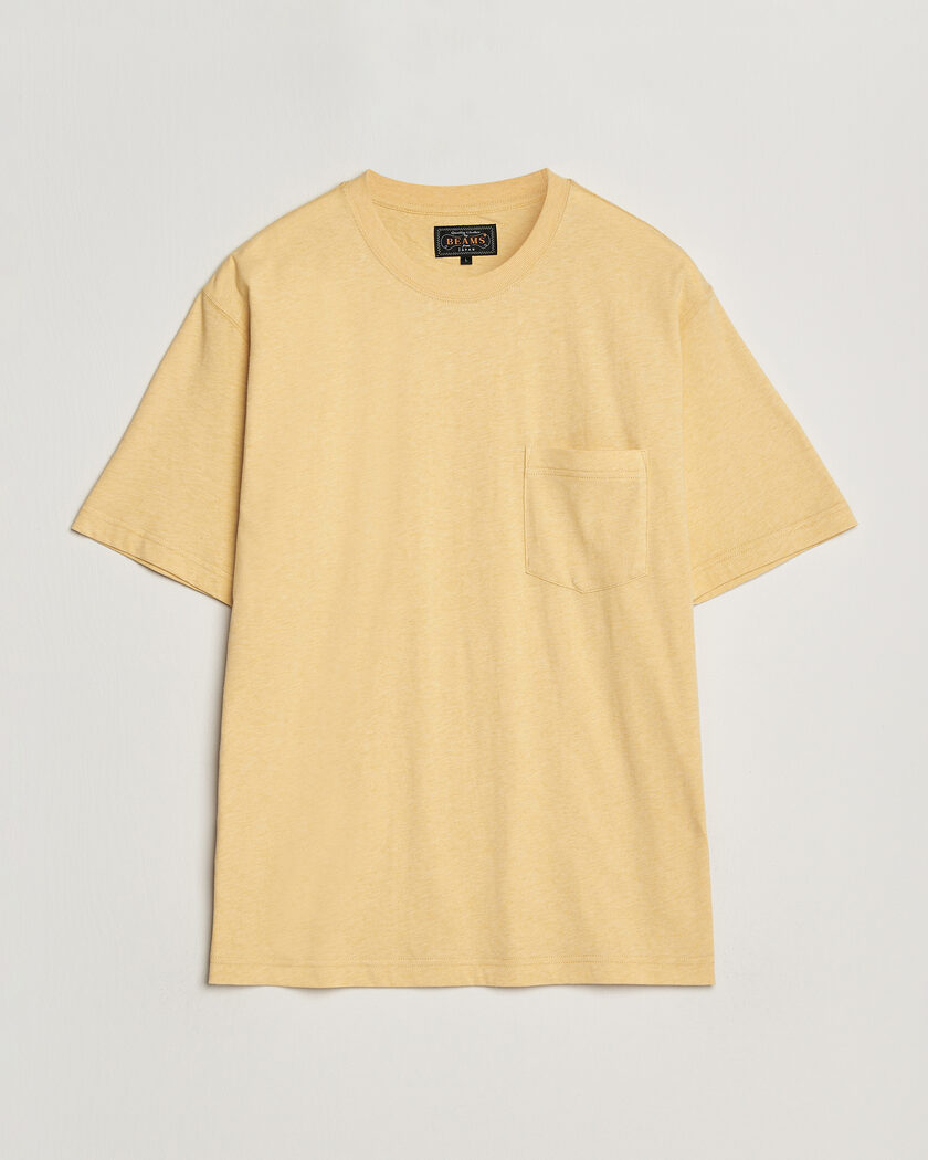 BEAMS PLUS Pocket Tee Yellow – Yellow