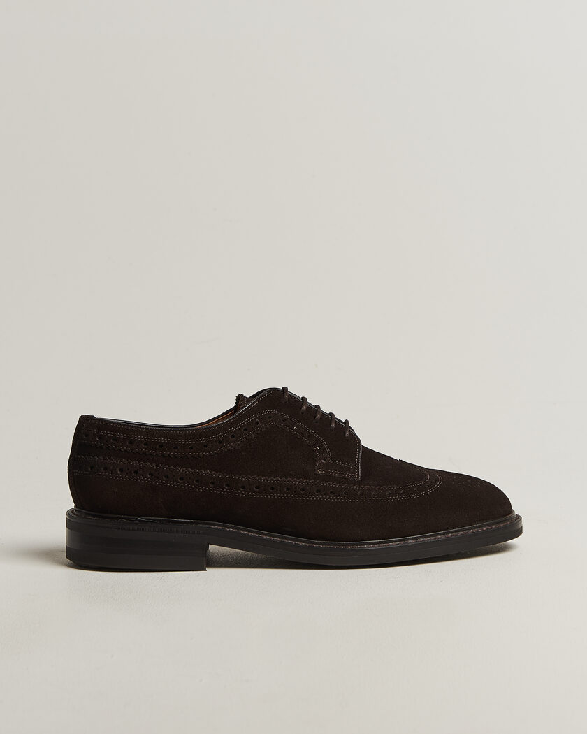 Fred Perry Linden Suede Derby Black at CareOfCarl.com