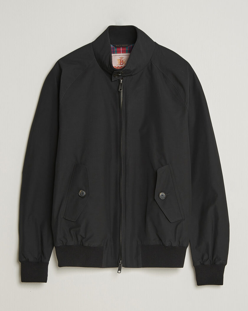 Baracuta G9 Original Harrington Jacket Black – Black