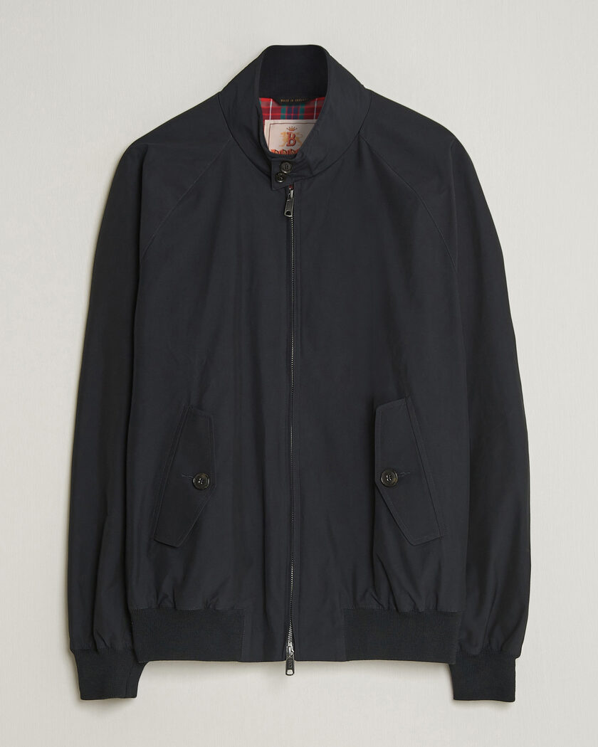 Baracuta G9 Original Harrington Jacket Dark Navy – Blue