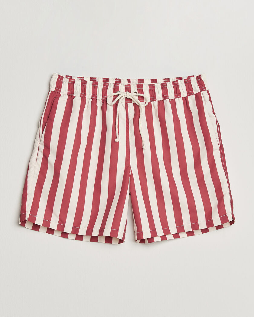 Ripa Ripa Paraggi Striped Swimshorts Red – Red