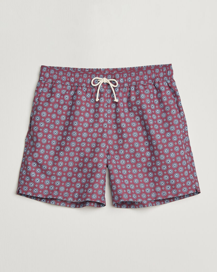 Ripa Ripa Printed Swimshorts Bordeaux – Red