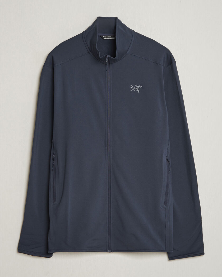 Fred Perry Taped Track Jacket Carbon blue at CareOfCarl.com